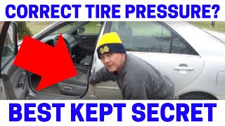 What Is The Correct Tire Pressure For Your Car? Fast & Easy!