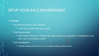 Rails 8 - Part 1 - Setup