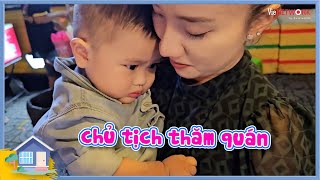 Chủ tịch cu Phin vi hành ra thăm quán chấn chỉnh hoạt động làm ăn, ai ngờ gặp ông bô Dương Lâm ở đó