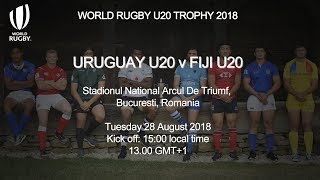 LIVE U20s Trophy - Uruguay U20 v Fiji U20