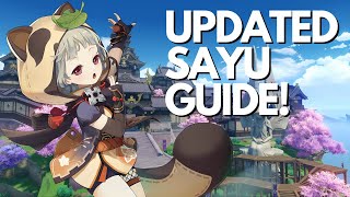 BEST EXPLORING COMPANION! Sayu Updated Guide! | Genshin Impact