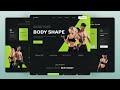 💪 Build & Deploy a Responsive Gym Website Design Using HTML CSS & JavaScript