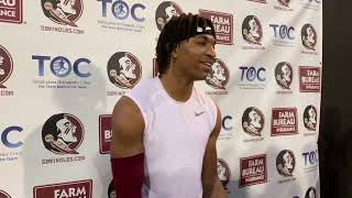 FSU football: Seminoles defensive back Azareye'h Thomas interview March 11