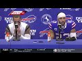 micah hyde u0026 jordan poyer upset with reporter s question after loss vs. new england