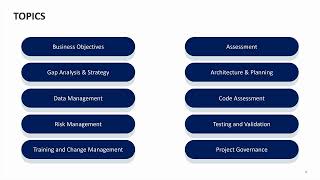 10 Topics To Consider For Sas Modernization