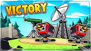 Upgrading rocket launchers to defend my tower