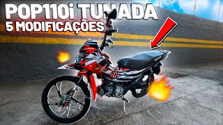 5 MODIFICAÇÕES NA POP 110i EM 2023 PRA VOCÊ FAZER! (NÃO VAI SE ARREPENDER)