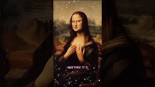 Mona Lisa Spreads Christmas Cheer 🎄✨ Animated Holiday Wishes