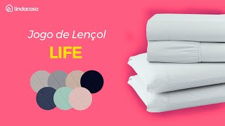 ✨LANÇAMENTO✨ JOGO DE LENÇOL LIFE 300 FIOS