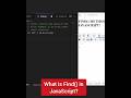 What is find() Method in JavaScript? #shorts #shortvideo #javascript