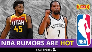 HOT NBA Rumors: Donovan Mitchell Trade To Knicks Coming? Kevin Durant Watch +  NBA Free Agency News