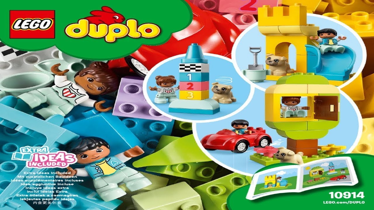 LEGO 10914 DUPLO Classic Deluxe Brick Box Building Set With, 58% OFF