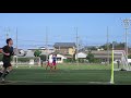 右４５度からのセンタリング対応　ロングフィード　ＧＫトレーニング　Ｎ１リーグ　開志学園ＪＡＰＡＮサッカーカレッジ高等部　ｖｓ　新潟工業高校