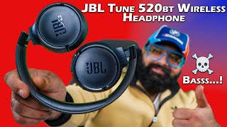 JBL Tune 520bt unboxing review | JBL 520bt headphone 🎧🔥🔥|| Wireless Headphones under 3000