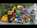 Mobil Truk Tronton Panjang Penuh Mobil Mobilan Rc Excavator, Mobil Balap, Truk Oleng, Kereta Api.