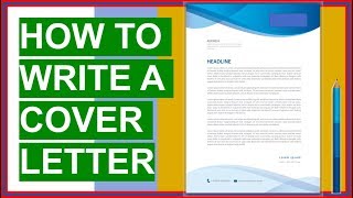 HOW TO WRITE A COVER LETTER! (Brilliant Cover Letter Examples + Template)