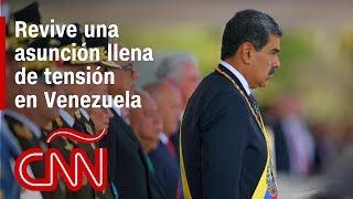 Así fue el día de la asunción de Maduro en Venezuela: tensión, mensajes de Machado y González y más