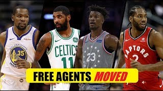 NBA 2019 Free Agents | NBA Free Agency 2019 Full Recap - Every Free Agent Signing #nba2019freeagents