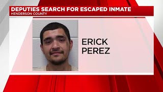 Deputies searching for escaped inmate in Henderson County