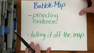Bubble Map: Evidence and Talking it off the Map