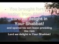 We Delight in your Shabbat - Aviad Cohen