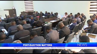 Edo State Election Petition Tribunal, Holds Pre-hearing,  Adjourns Till Saturday