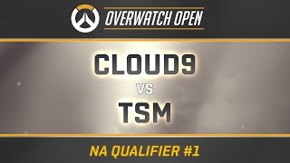 CLOUD9 vs TSM - Map 1 - Hollywood (Overwatch Open - NA Qualifier #1)