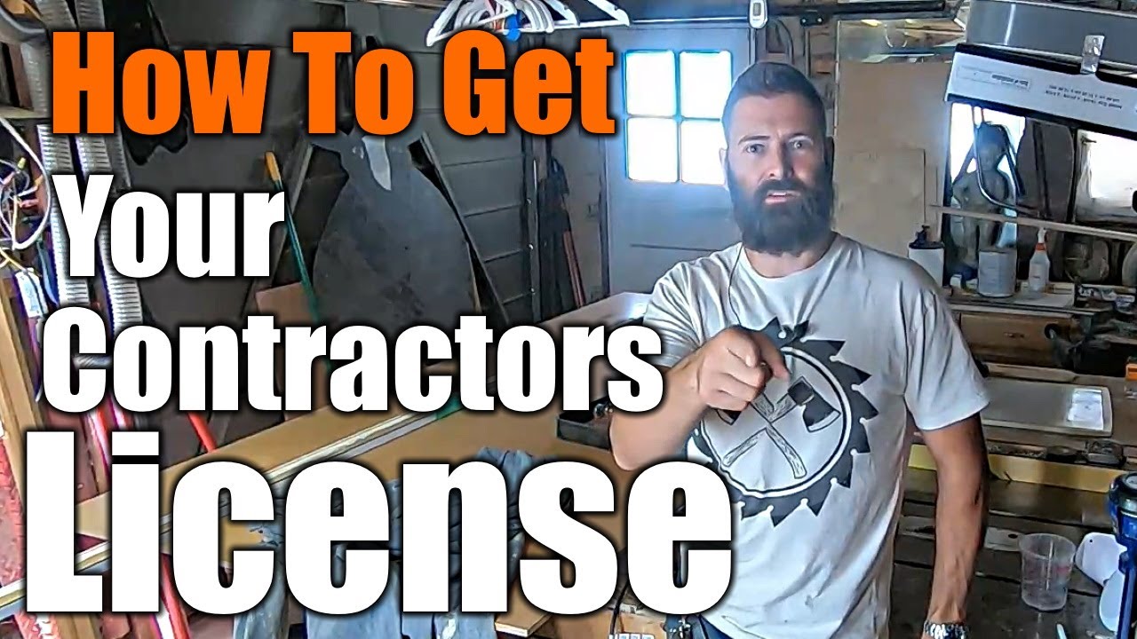 How To Get Your Contractors License | Fast And Easy| THE HANDYMAN ...