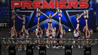 Cheer Athletics Sabres Blue Debut 2024