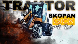 Traktor skopan gick av, följ med när jag lagar den 😮‍💨 #traktor #hjullastare #skruva #svetsa #laga