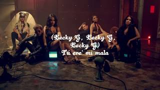 Mau y Ricki & Karol G - mi mala (feat. Becky G, Leslie Grace & Lali)(Letra)