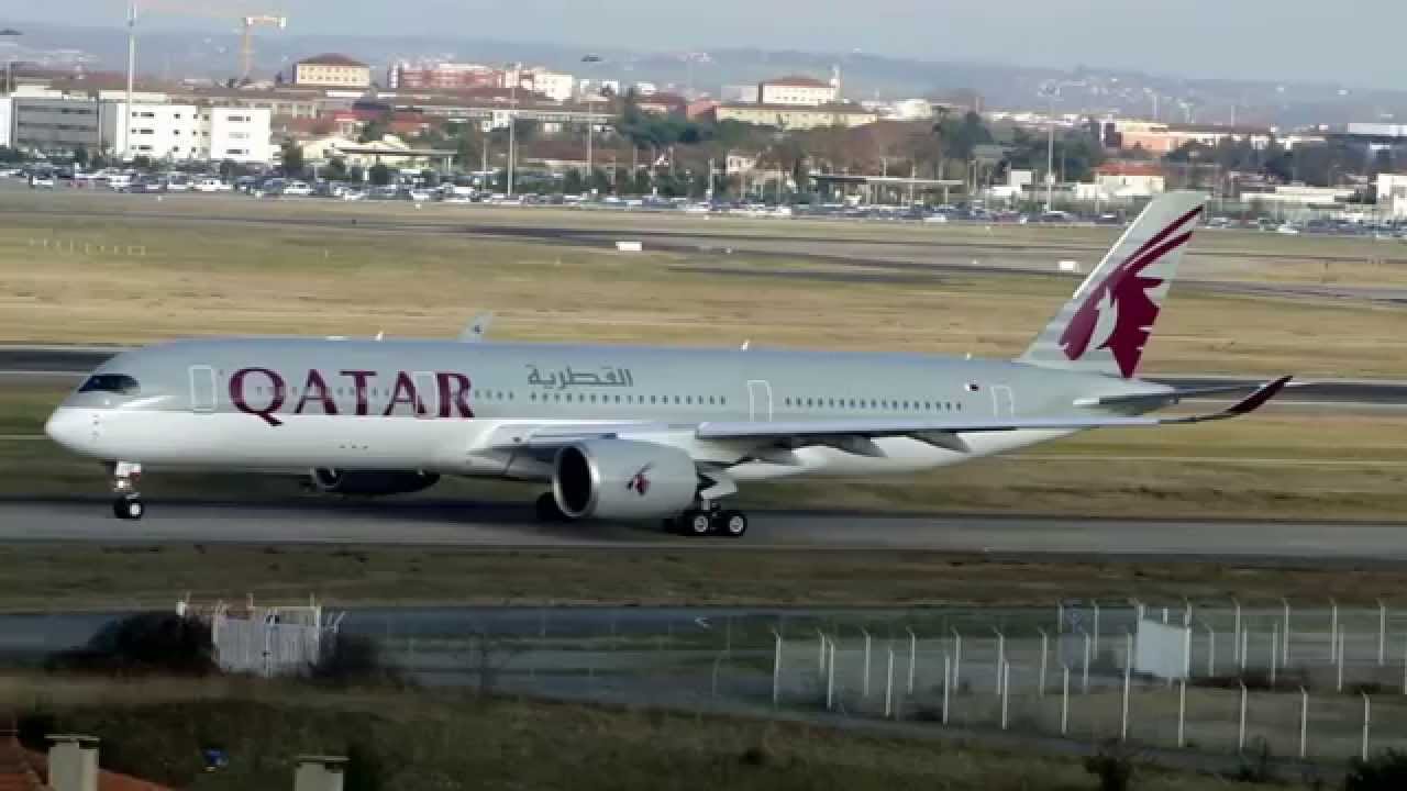 A350 Xwb Qatar Airways / First Airbus A350 Xwb Delivered To Qatar ...