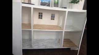DIY: Cardboard Cabinet/Dollhouse