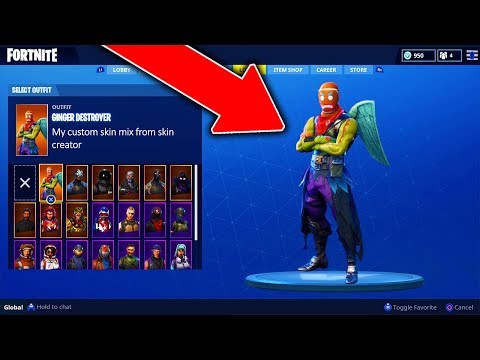 How To Create Your Own Skin In Fortnite Battle Royale NEW ...