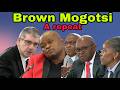 Brown Mogotsi dramatic day at Madlanga Commission of inquiry. (repeat)