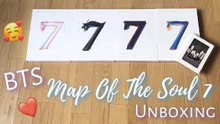 BTS Map Of The Soul 7 專輯開箱❤️Album Unboxing