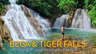 Enchanting Tiger Falls \u0026 Bega Falls | Prosperidad, Agusan Del Sur | Philippines