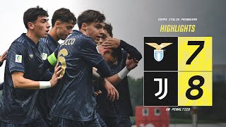 HIGHLIGHTS Primavera | Lazio 7-8 Juventus on penalties | Coppa Italia - Round of 16