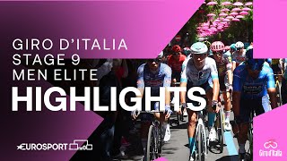 BREATHTAKING SPRINT! 🤯 | Giro D'Italia Stage 9 Race Highlights | Eurosport Cycling