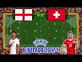 England vs Switzerland - UEFA Euro 2024 Marble Football. England Is Back?