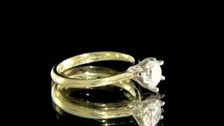 0 80ct Six Claw Yellow Gold Solitaire SR1055