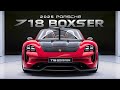 New 2025 Porsche 718 Boxster: A Detailed Look at the Ultimate Sports Car!