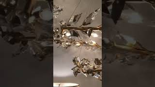 luxury leaf crystal chandeliers collection | amazing home decor collection