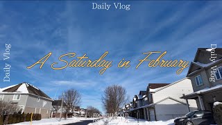 a saturday in february