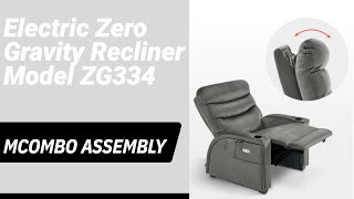 MCombo Electric Zero Gravity Recliner |  Model ZG334 | Unboxing and Assembling