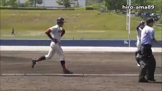 【ＨＲ】   永水秀樹選手（広島経済大学）　20180514@修道大　【あの男が また打った】