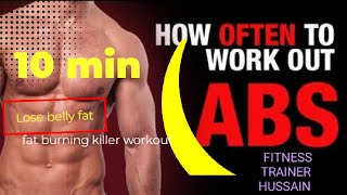 FAT BURNING EXERCISES AT HOME AND GYM ||FITNESS WORKOUT  @fitnesstrainerHussain