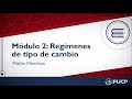 Módulo 2 / Regímenes de tipo de cambio - PUCP