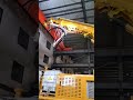 robotic wet shotcrete machine with the color of yellow