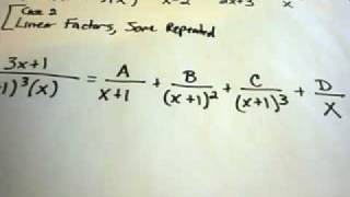 Partial Fraction Decompositions and Long Division